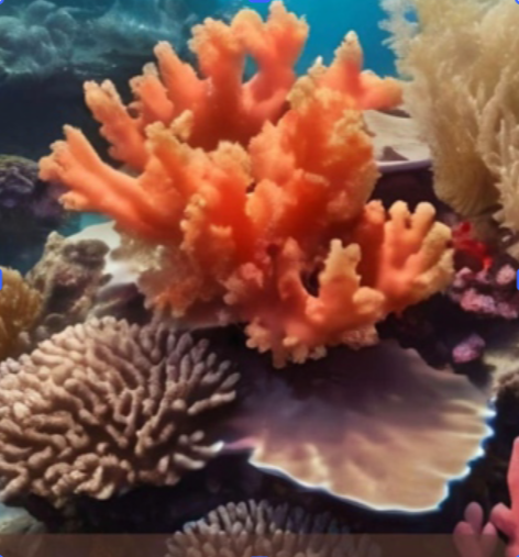 image of Sea bed fauna and flore