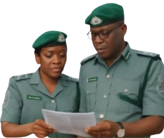 image of custom officers